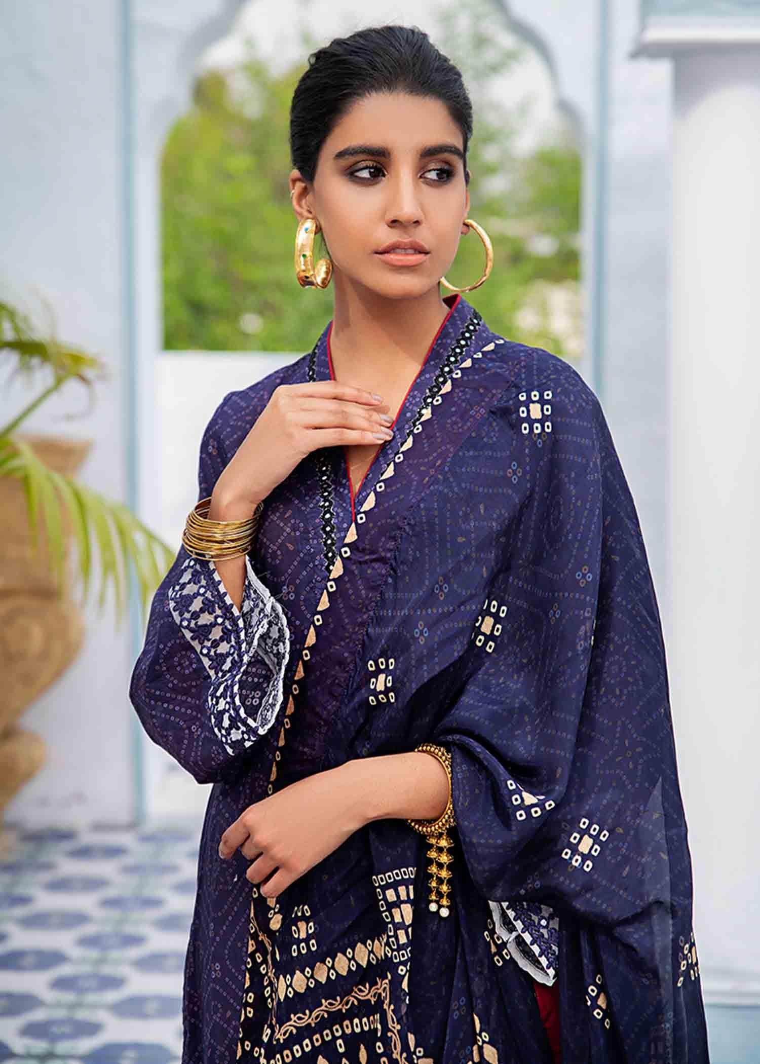 ETHEREAL BATIK  - 2PC - EMBELLISHED SHIRT