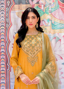 GUL E RANA - 2PC - EMBROIDERED SHIRT