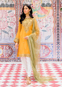 GUL E RANA - 2PC - EMBROIDERED SHIRT